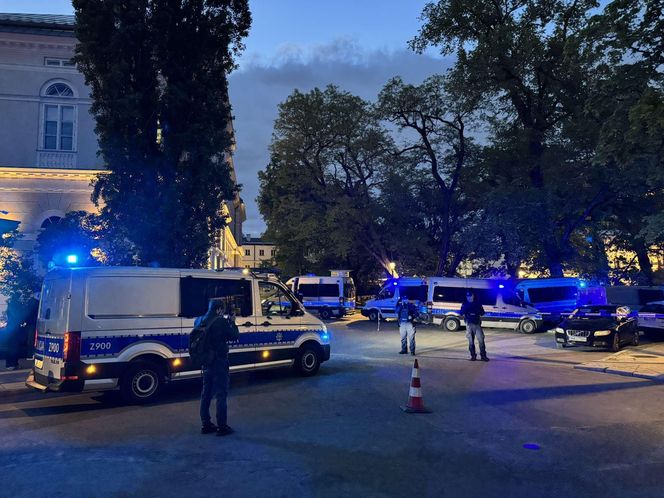 Atak na terenie kampusu UW (7.05.2025)