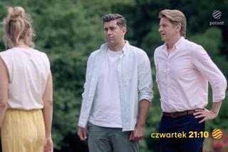 Przyjaciółki, odcinek 257: Inga (Małgorzata Socha), Andrzej (Adam Adamonis), Robert (Krzysztof Wieszczek) 