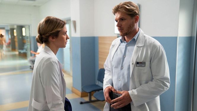 Na dobre i na złe odc. 970. Maks Beger (Tomasz Ciachorowski), Gloria (Aleksandra Grabowska)