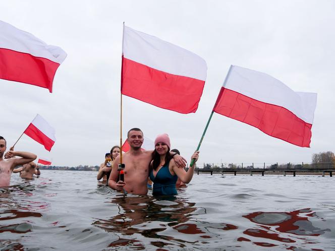 Hop do wody! Tak morsy z woj. lubelskiego świętowały Święto Niepodległości!