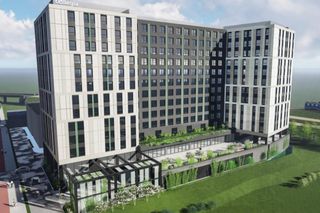 Tak będzie wyglądał nowy akademik w Gdańsku. Na najwyższych piętrach będzie hotel