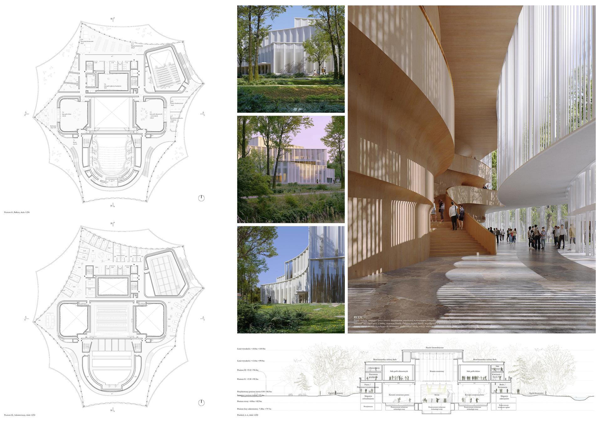 Opera Królewska w Warszawie wg Schmidt Hammer Lassen Architects, Dedeco i Nagata Acoustics