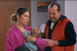 Barwy szczęścia, odcinek 2649: Regina (Kamila Kamińska), Borys (Jakub Wieczorek), Kamilek 