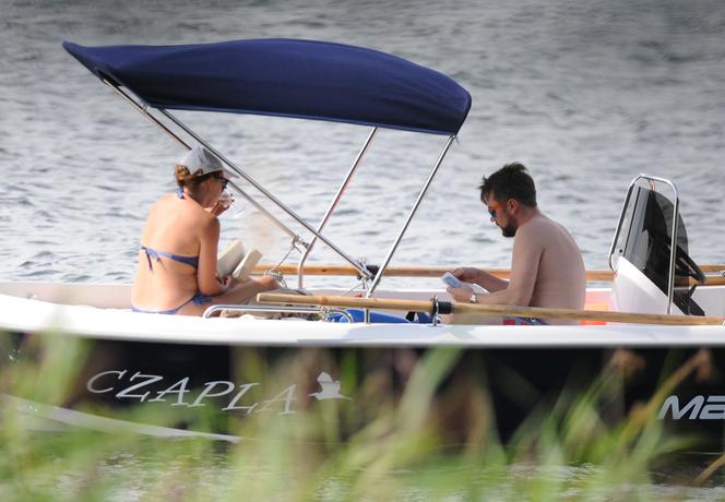 Aleksandra Kwaśniewska i Kuba Badach