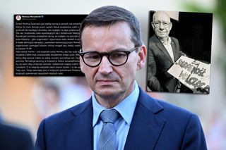 Morawiecki pogrążony w żałobie. Napisał o wyrwie w sercu: Romek swoim życiem dawał świadectwo walki o wolność 