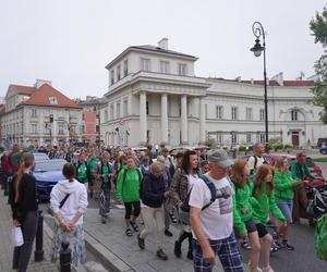 313. Warszawska Pielgrzymka Piesza na Jasną Górę - wymarsz z Warszawy