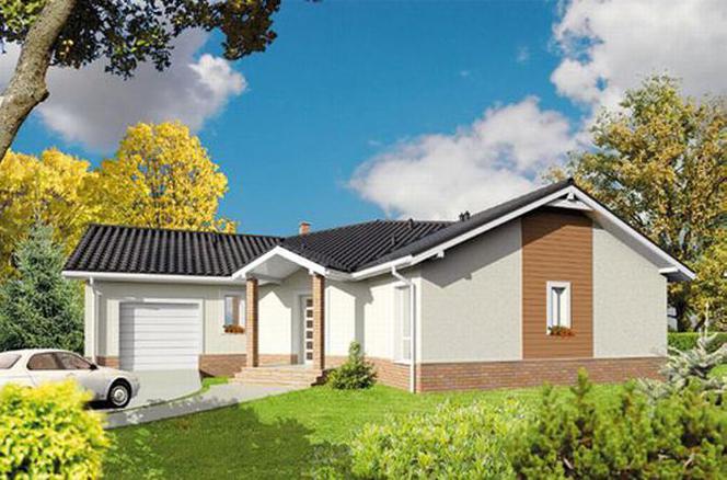 Dom idealnie połączony z ogrodem, czyli projekty domów parterowych typu bungalow 