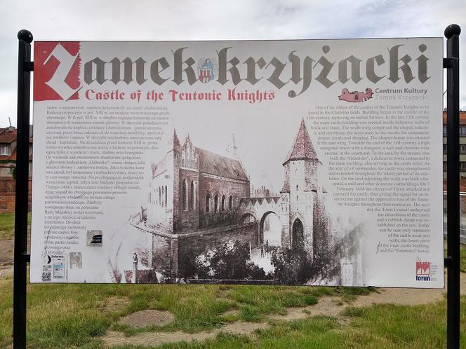 Zamek krzyżacki w Toruniu