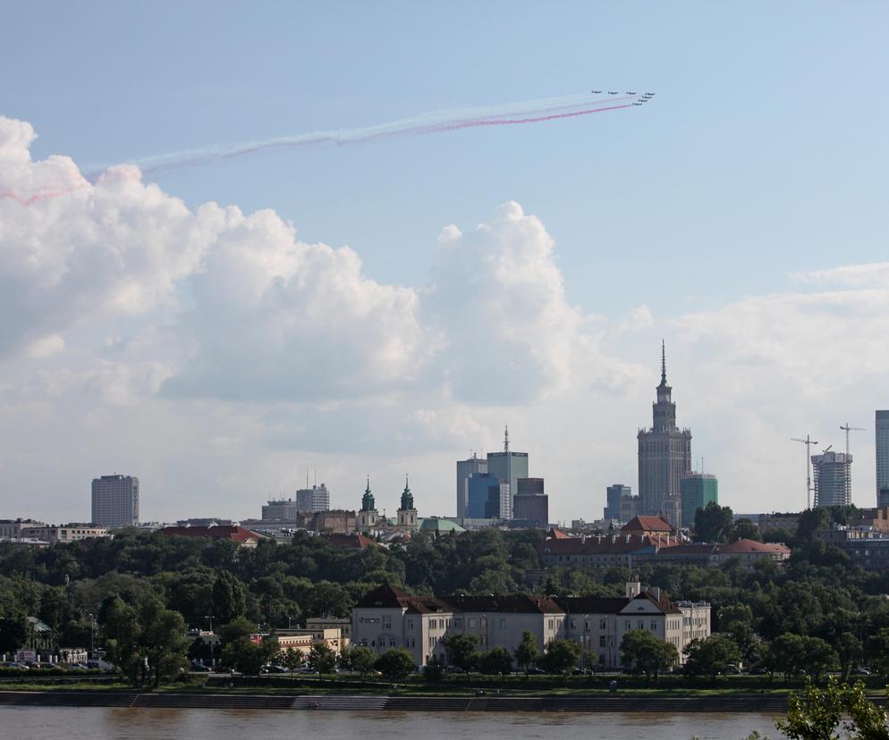 Samoloty nad Warszawą