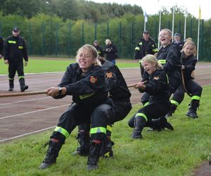 Powiatowe Zawody Sportowo-Pożarnicze jednostek OSP z terenu powiatu wejherowskiego. 