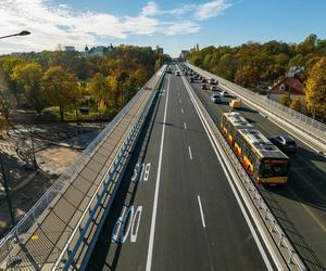 Południowy wiadukt Trasy Łazienkowskiej otwarty