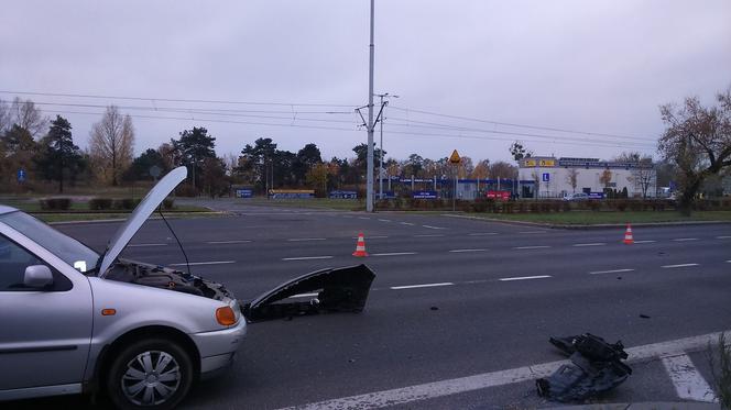 wypadek Szosa Lubicka