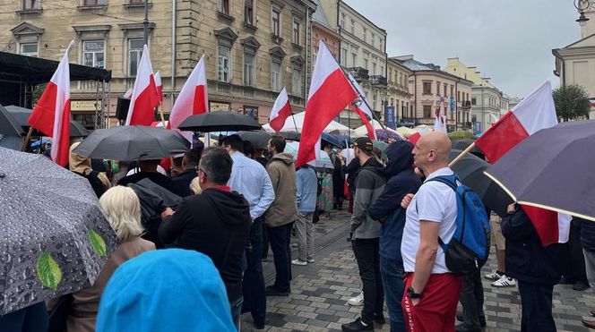 Lublin. Marsz przeciwko migrantom