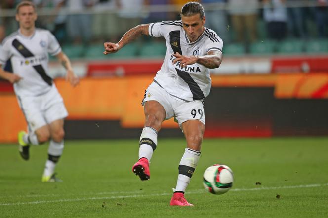 Legia Warszawa - FC Midtjylland 1:0. Aleksandar Prijović przedłuża nadzieje na awans [ZOBACZ WIDEO]