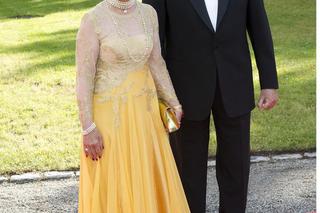 Król Harald i królowa Sonja z Norwegii