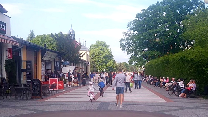 Promenada w Świnoujściu