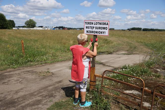 Wypadek samolotu w miejscowości Chrcynno