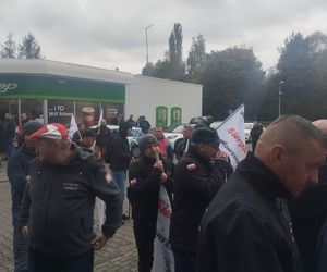 Wielka blokada Jastrzębia-Zdroju. Protest górników i hutników. Miasto stoi