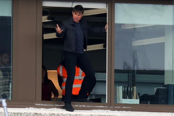Tom Cruise na planie Mission Imposible 6 Fallout
