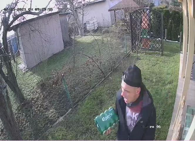 Gliwice: Okradł altankę działkową. Został nagrany jak ucieka z czteropakiem piwa. Rozpoznajesz go? [ZDJĘCIA]