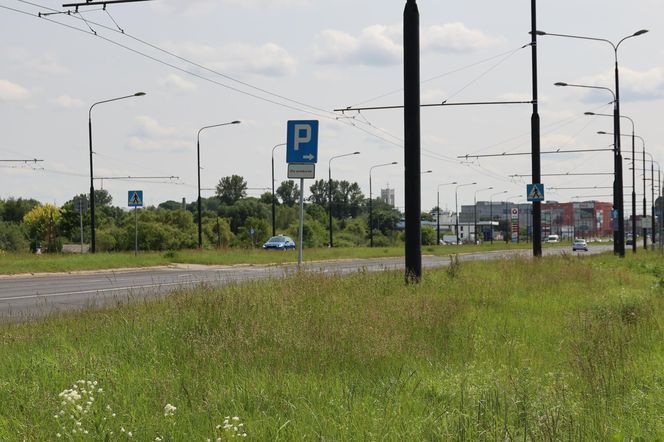 Tak wygląda al. Unii Lubelskiej w Lublinie przed przebudową (pierwsza połowa czerwca 2025)