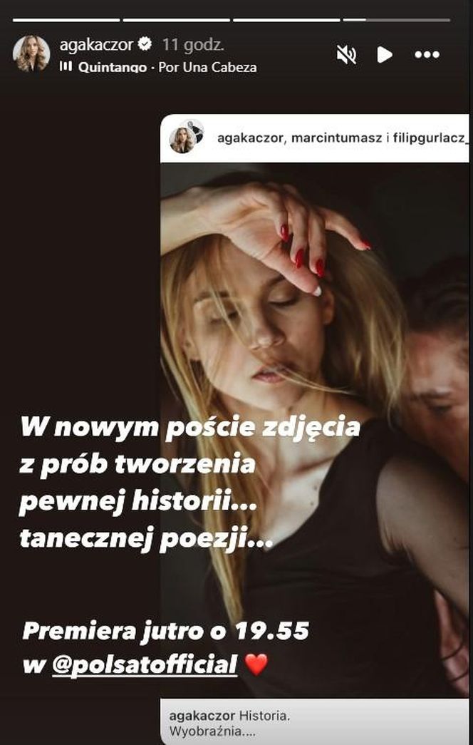 Agnieszka Kaczorowska, Filip Gurłacz