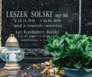 Transparent nad grobem Anny Walentynowicz