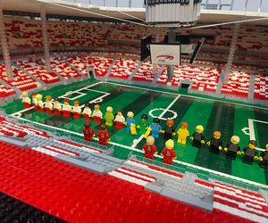 Stadion PGE Narodowy z klocków LEGO