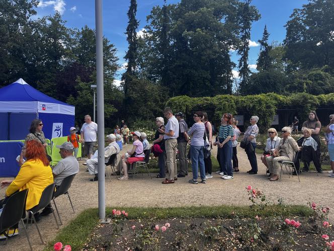 Kolejka tort urodziny Szczecina 