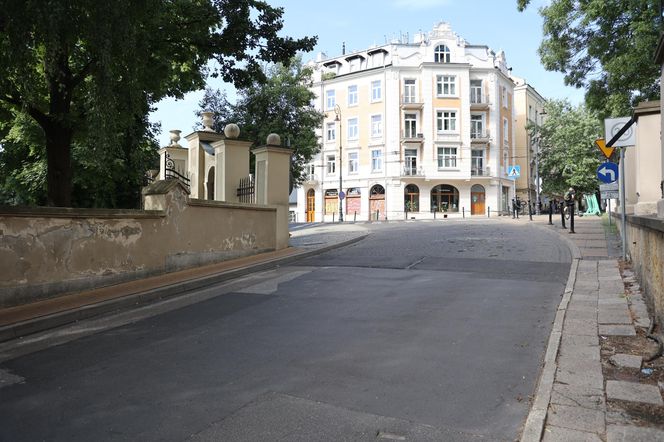 Ul. Podwale w Lublinie przed remontem