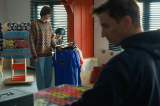 Barwy szczęścia, odcinek 3177. Wiktor (Grzegorz Kestranek), Tomasz (Jakub Sokołowski)