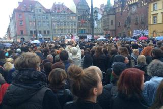 Czarny protest we Wrocławiu