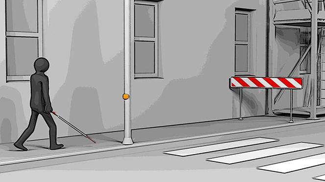 System komunikacji dla niewidomych TotuPoint