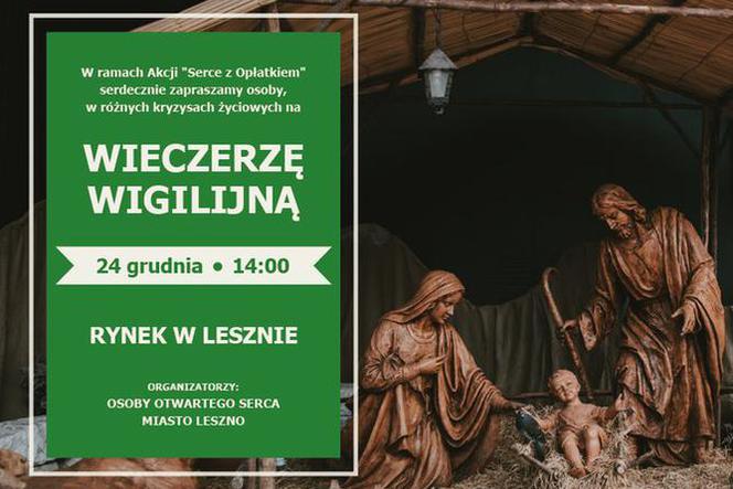 Trwają przygotowania do największej wigilii w Lesznie