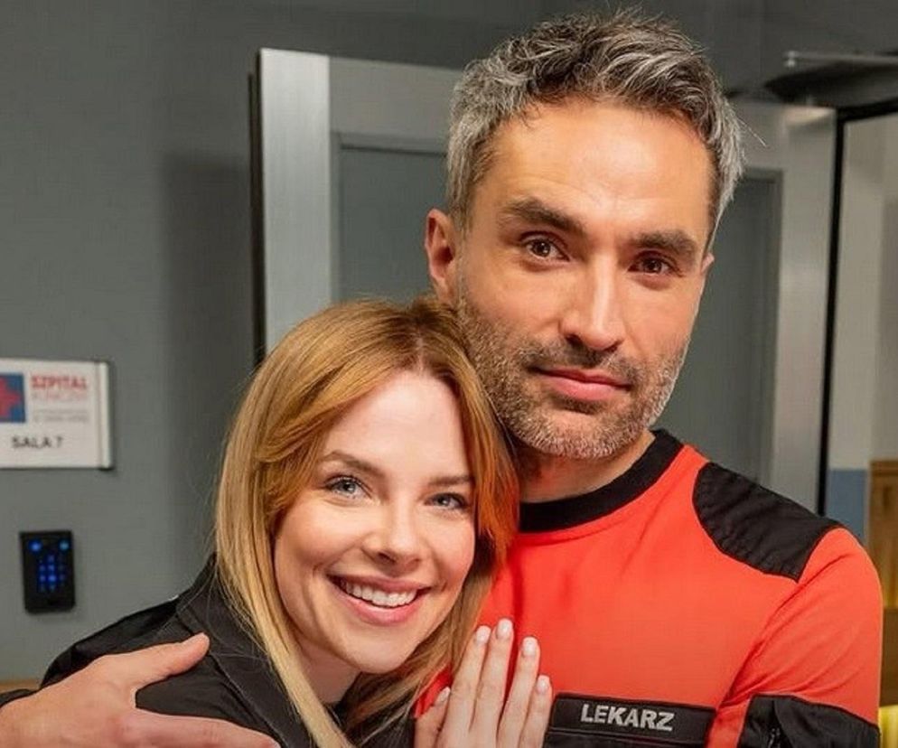 Na sygnale. Basia (Anna Wysocka-Jaworska), Benio (Hubert Jarczak)