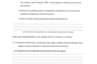 Oświadczenie majątkowe premiera Donalda Tuska