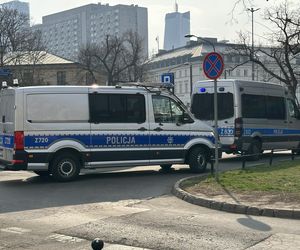 Akcja policji w centrum Warszawy