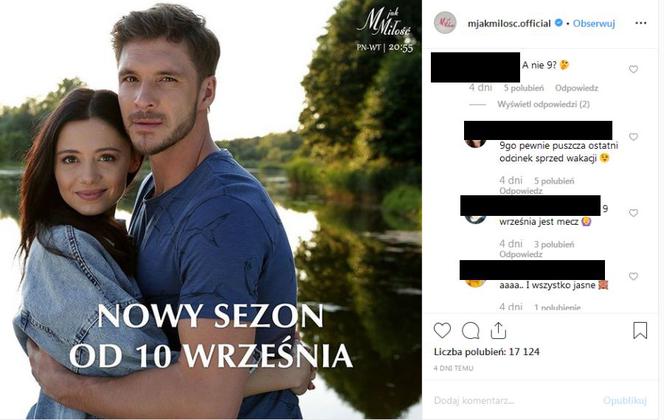 Komentarze M jak miłość