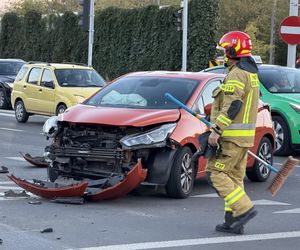 Dachowanie radiowozu. Bielany