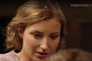 M jak miłość odc. 1798. Natalka (Dominika Suchecka), Bartek (Arkadiusz Smoleński)	