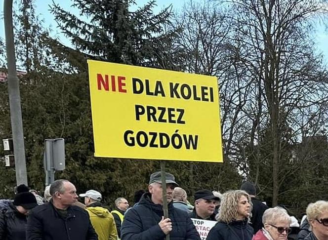 Mieszkańcy Gozdowa mówią NIE dla kolei