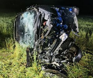 Pijana kobieta w ciąży za kółkiem! Dachowała z 6-letnim dzieckiem