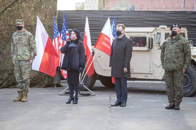 Inauguracja V.Korpusu Sił Lądowych USA w Polsce