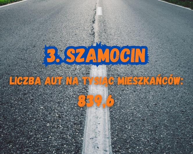 W jakich wielkopolskim miastach jest najwięcej samochodów? 