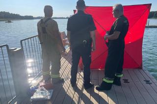 Tragedia! 48-latek utopił się w jeziorze w Wąsoszu 