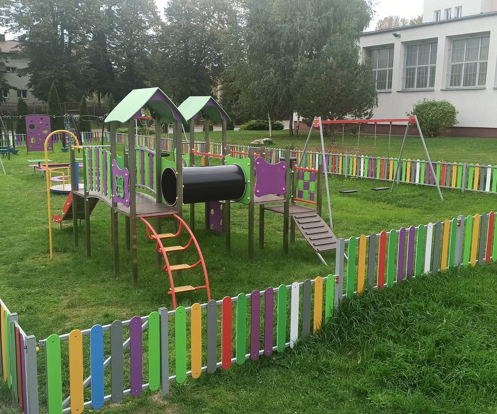 Nowy plac zabaw przy SP nr 1 w Lublinie