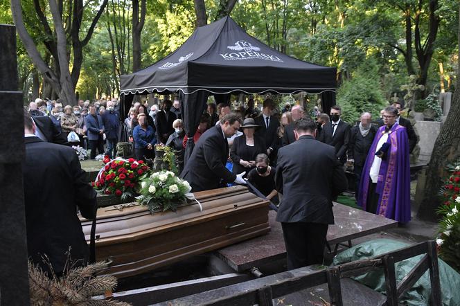 Pogrzeb Piotra Szczepanika na warszawskich Powązkach