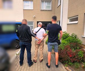 Akcja policji na ul. Brzeskiej