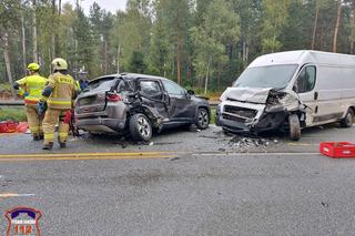 Wypadek na S1 pomiędzy Tychami i Mysłowicami