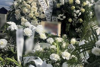 Tuszów Narodowy. Grób Dominiki i Grzesia, którzy zginęli w tragicznym wypadku